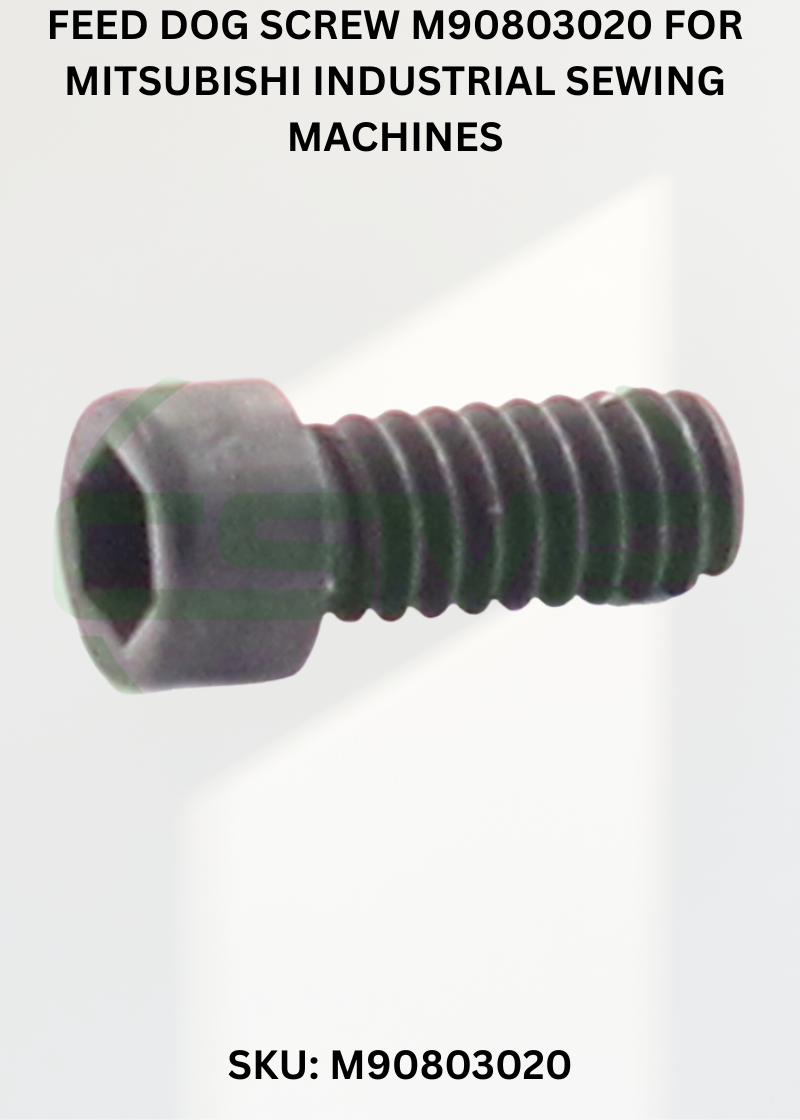 Feed Dog Screw M90803020 for Mitsubishi Industrial Sewing Machines