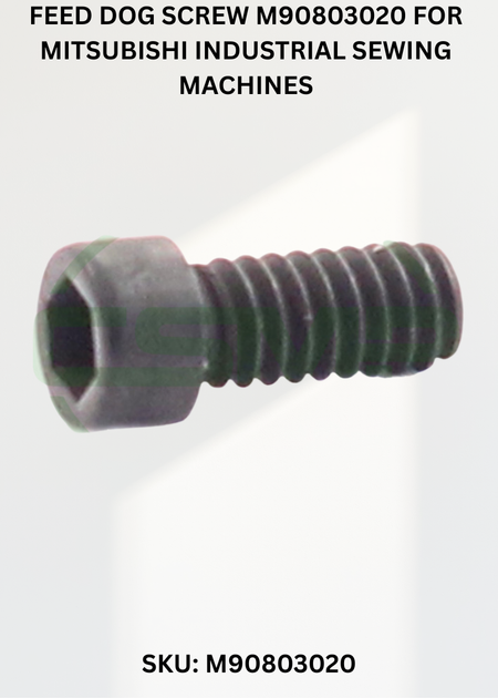 Feed Dog Screw M90803020 for Mitsubishi Industrial Sewing Machines