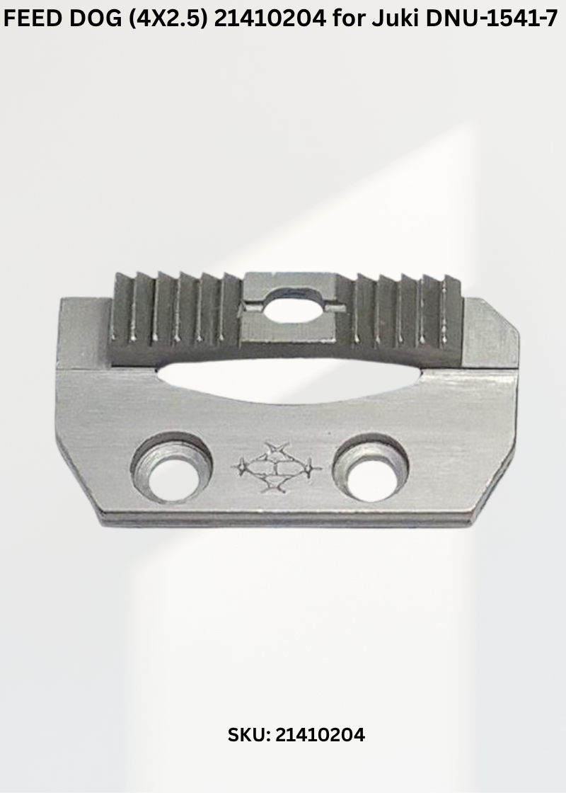 Genuine FEED DOG (4X2.5) 21410204 for Juki DNU-1541-7 Sewing Machine