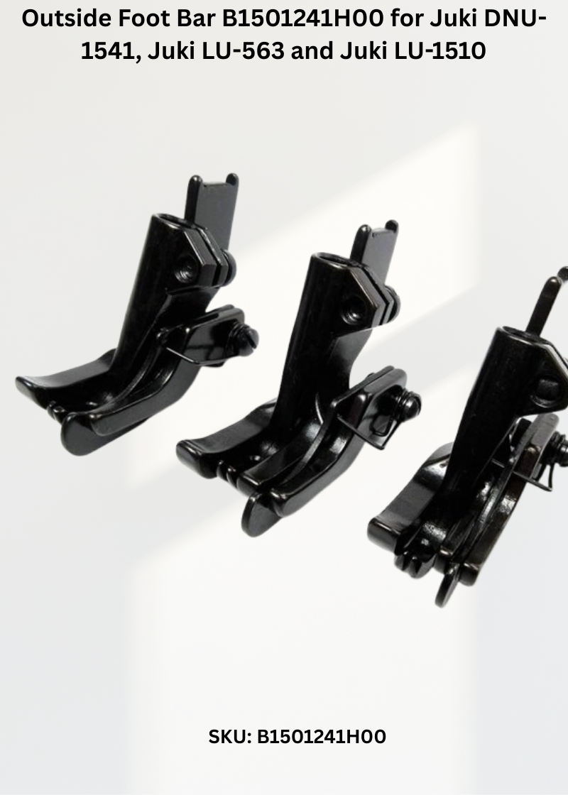 Genuine Outside Foot Bar B1501241H00 for Juki DNU-1541, Juki LU-563 and Juki LU-1510 Sewing Machines