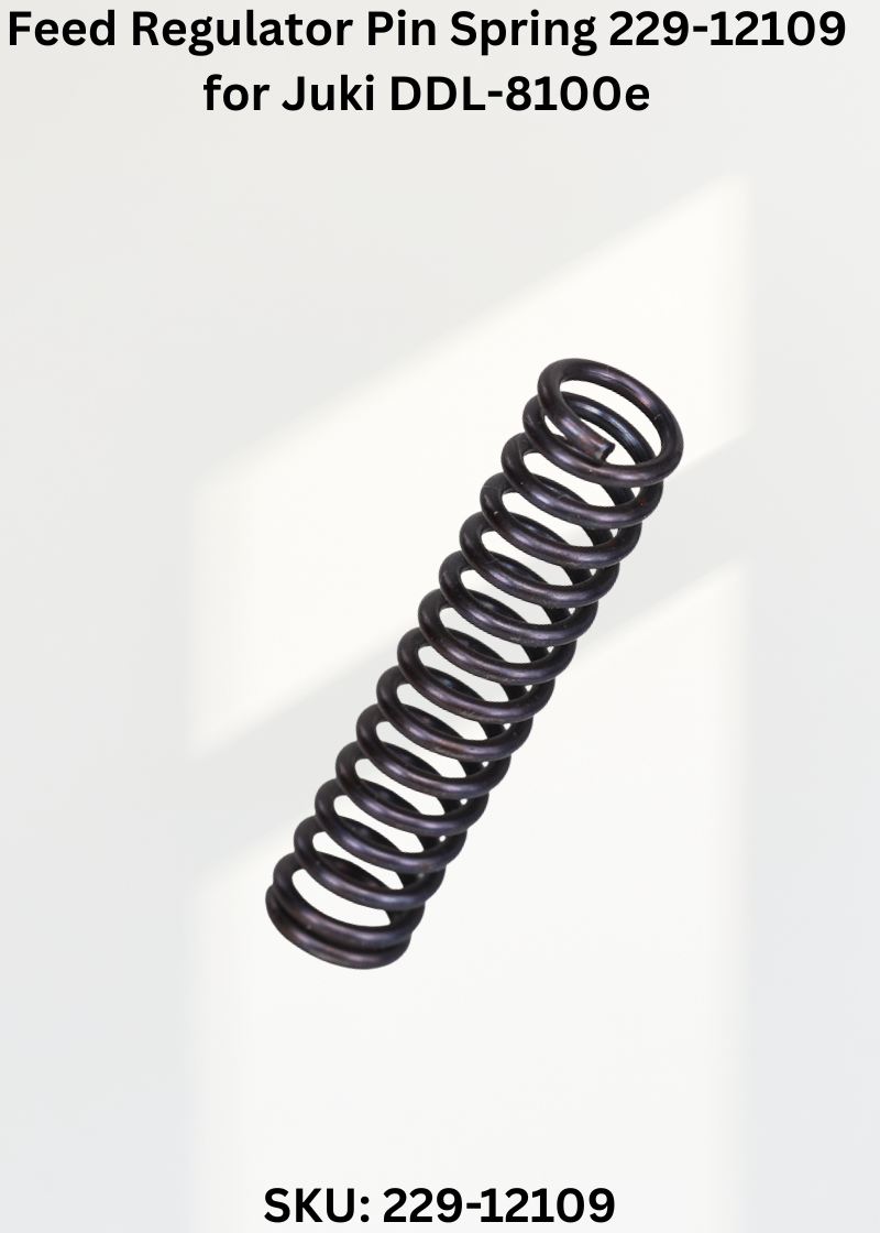Feed Regulator Pin Spring 229-12109 for Juki DDL-8100e