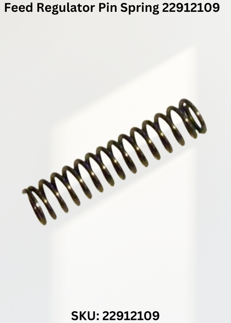 Feed Regulator Pin Spring 22912109