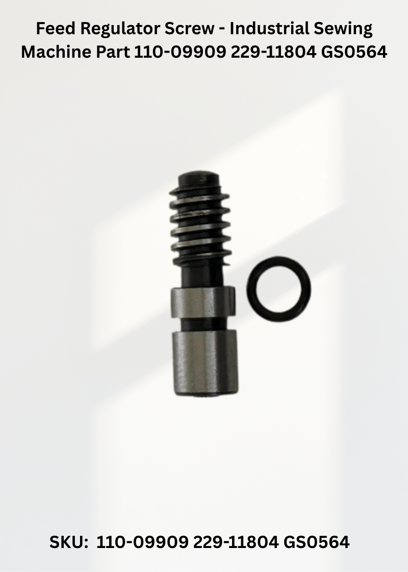 Feed Regulator Screw - Industrial Sewing Machine Part 110-09909 229-11804 GS0564