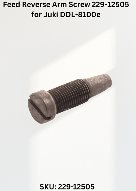 Feed Reverse Arm Screw 229-12505 for Juki DDL-8100e