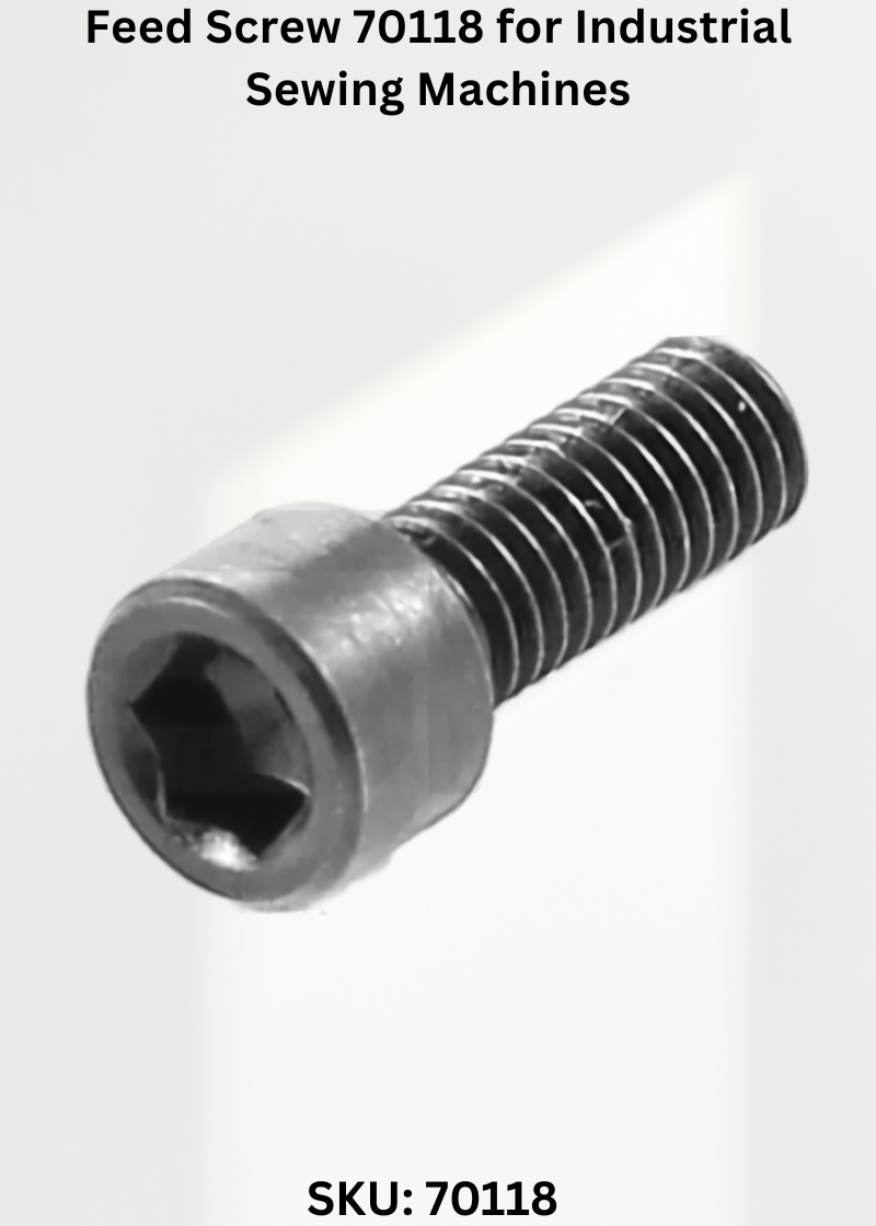 Feed Screw 70118 for Industrial Sewing Machines