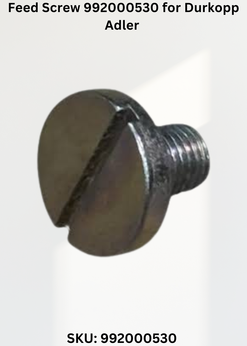 Feed Screw 992000530 for Durkopp Adler 269 Sewing Machine
