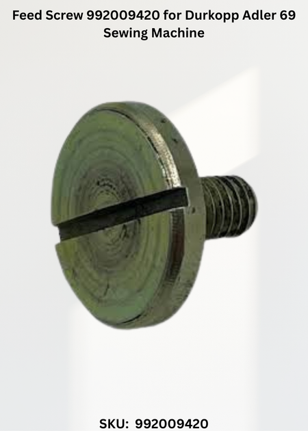 Feed Screw 992009420 for Durkopp Adler 69 Sewing Machine