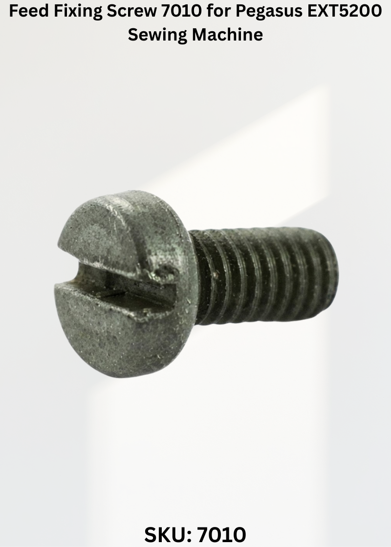 Feed Fixing Screw 7010 for Pegasus EXT5200 Sewing Machine