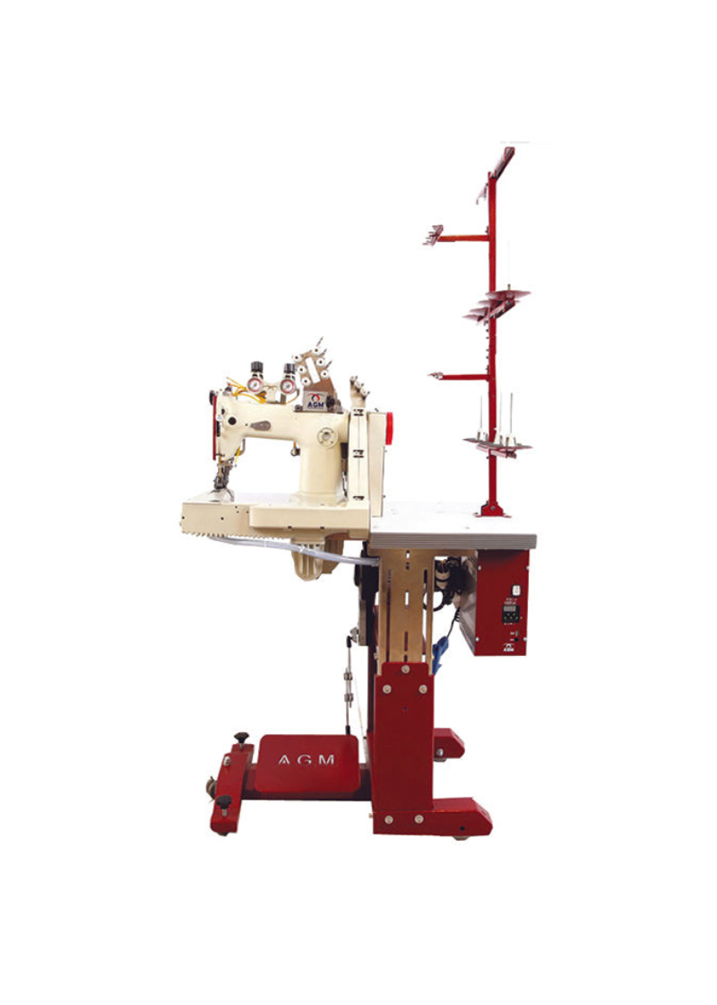 Feed Off The Arm Machine 2 Needle Shirt Sewing High Speed 5000RPM
