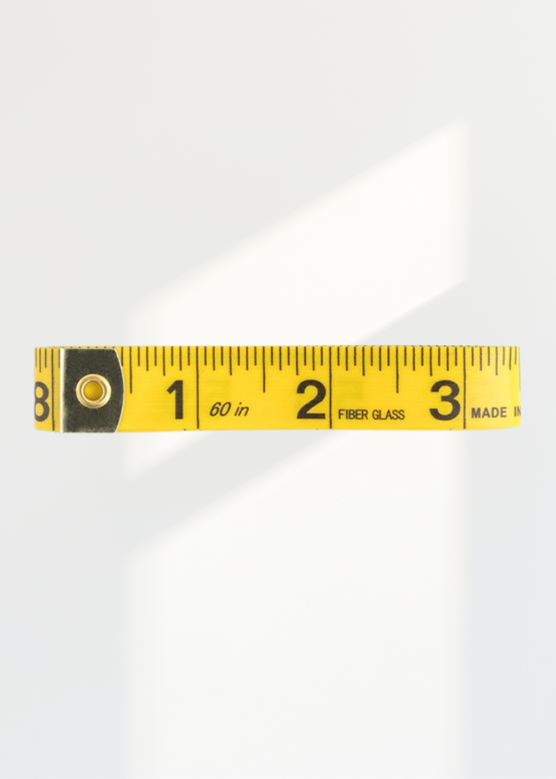 Fiberglass Tape Measure - 60" - Inches/Inches, Colors Vary