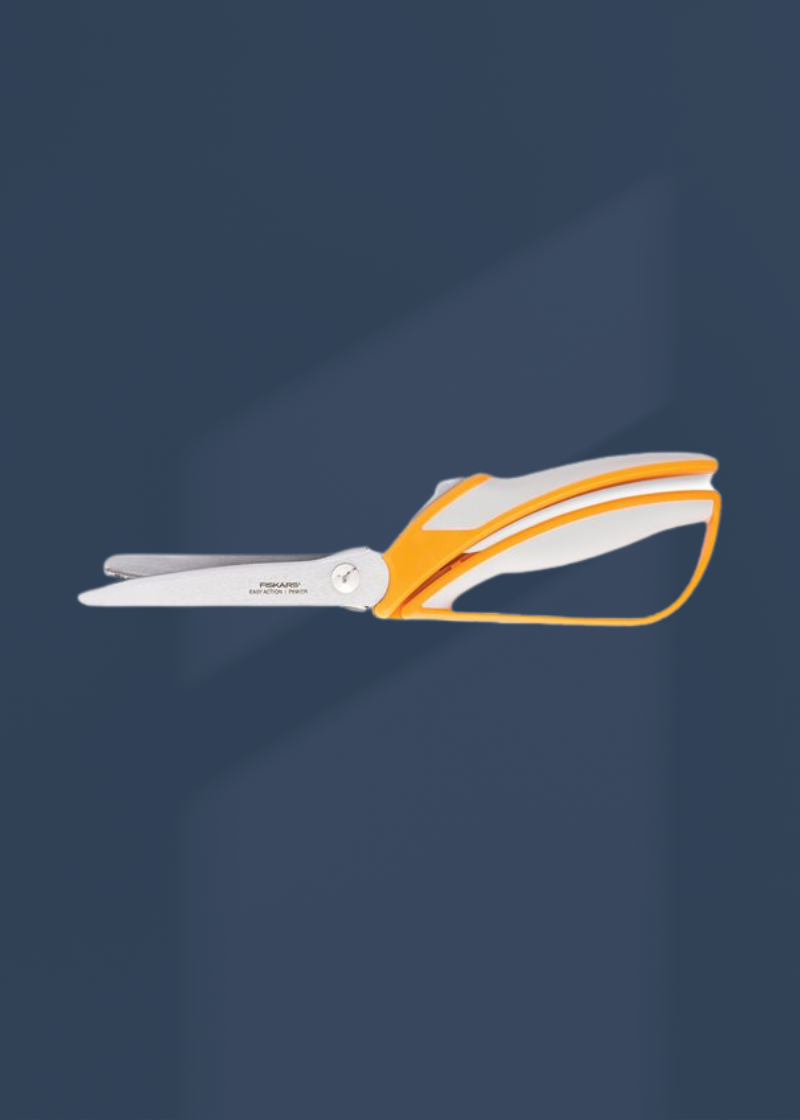 Fiskars Easy Action Pinking Shears - 10-1/2"