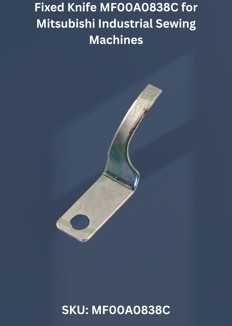 Fixed Knife MF00A0838C for Mitsubishi Industrial Sewing Machines