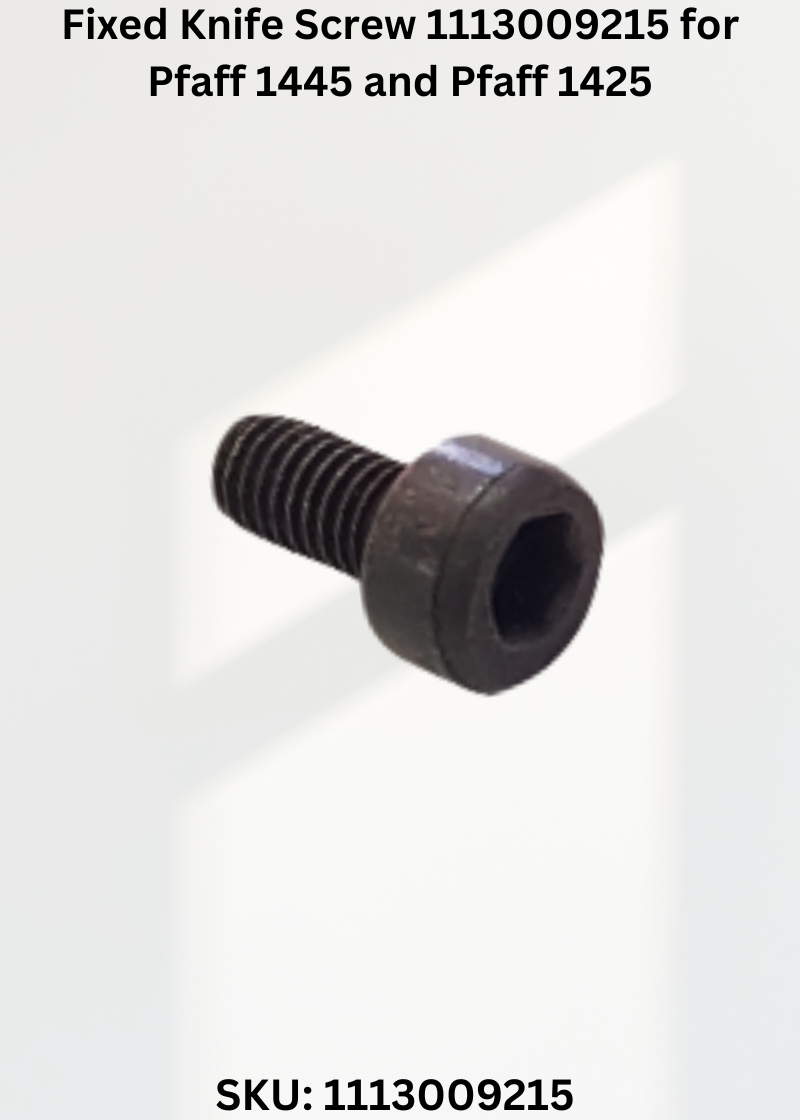 Fixed Knife Screw 1113009215 for Pfaff 1445 and Pfaff 1425 Sewing Machines