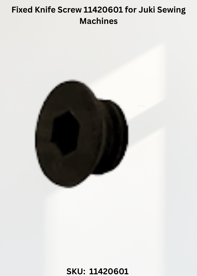 Fixed Knife Screw 11420601 for Juki Sewing Machines
