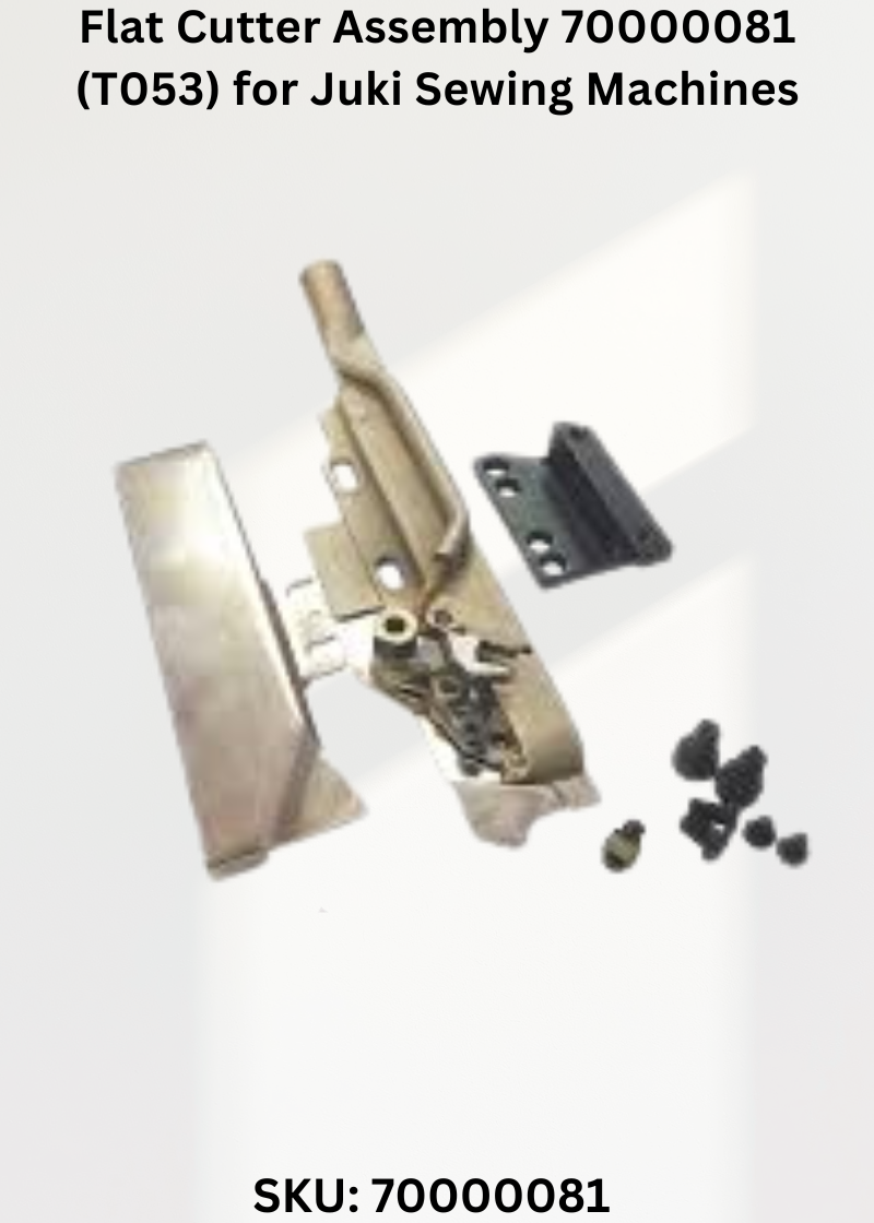 Flat Cutter Assembly 70000081 (T053) for Juki Sewing Machines