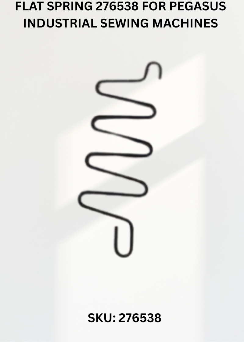 Flat Spring 276538 for Pegasus Industrial Sewing Machines