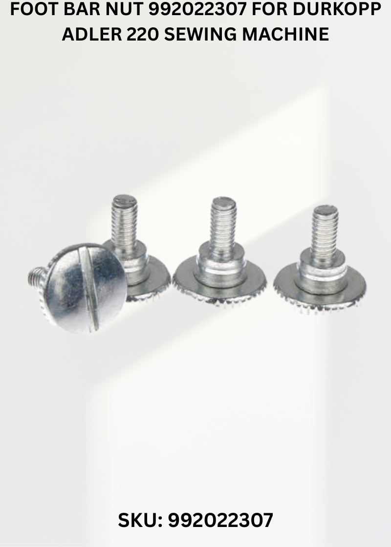Foot Bar Nut 992022307 for Durkopp Adler 220 Sewing Machine