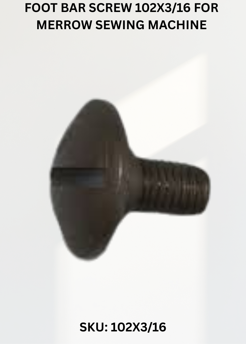 Foot Bar Screw 102X3/16 for Merrow Sewing Machine