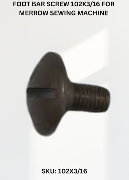 Foot Bar Screw 102X3/16 for Merrow Sewing Machine