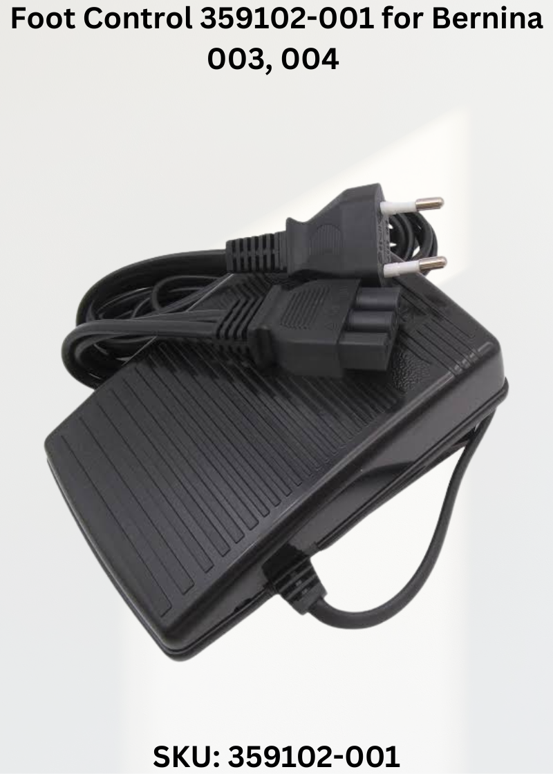 Foot Control 359102-001 — Fits Bernina 003, 004, 004D, 006D & more