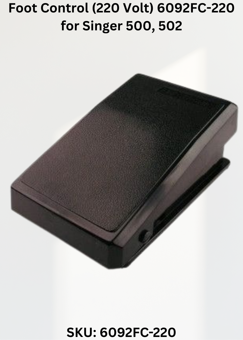 Foot Control 6092FC-220 — Fits Singer 500, 502, 507, 509 & more
