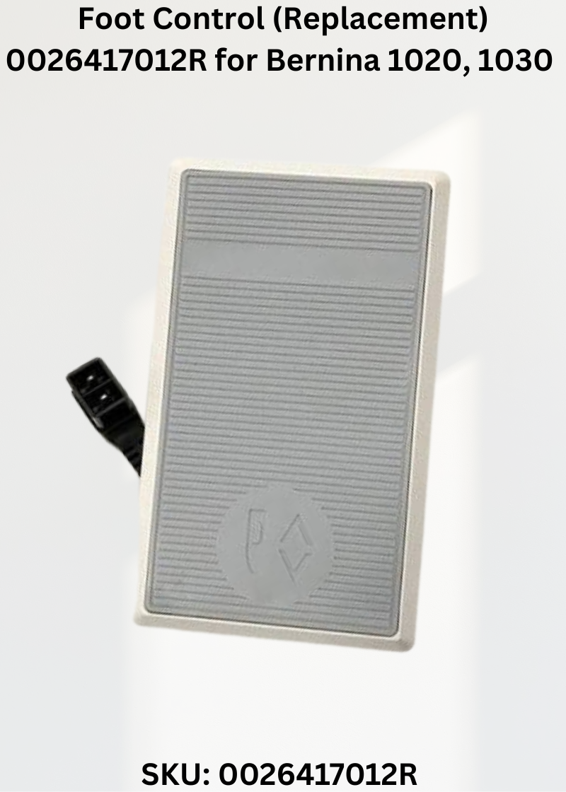 Foot Control 0026417012R — Fits Bernina 1020, 1030, 1031, 1080 & more
