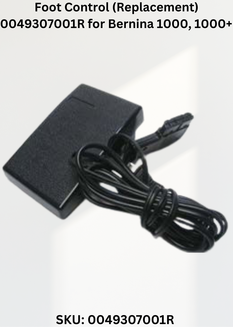Foot Control 0049307001R — Fits Bernina 1000, 1000+, 1001, 1004 & more