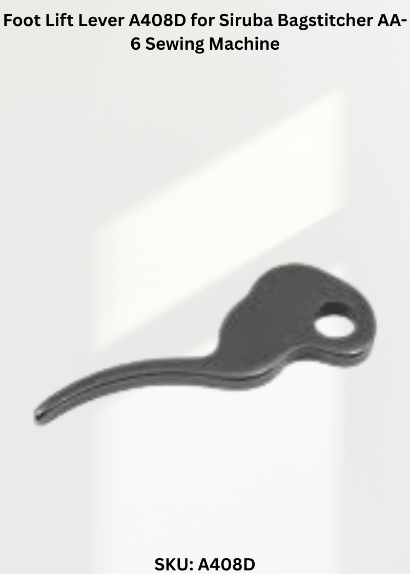 Foot Lift Lever A408D for Siruba Bagstitcher AA-6 Sewing Machine