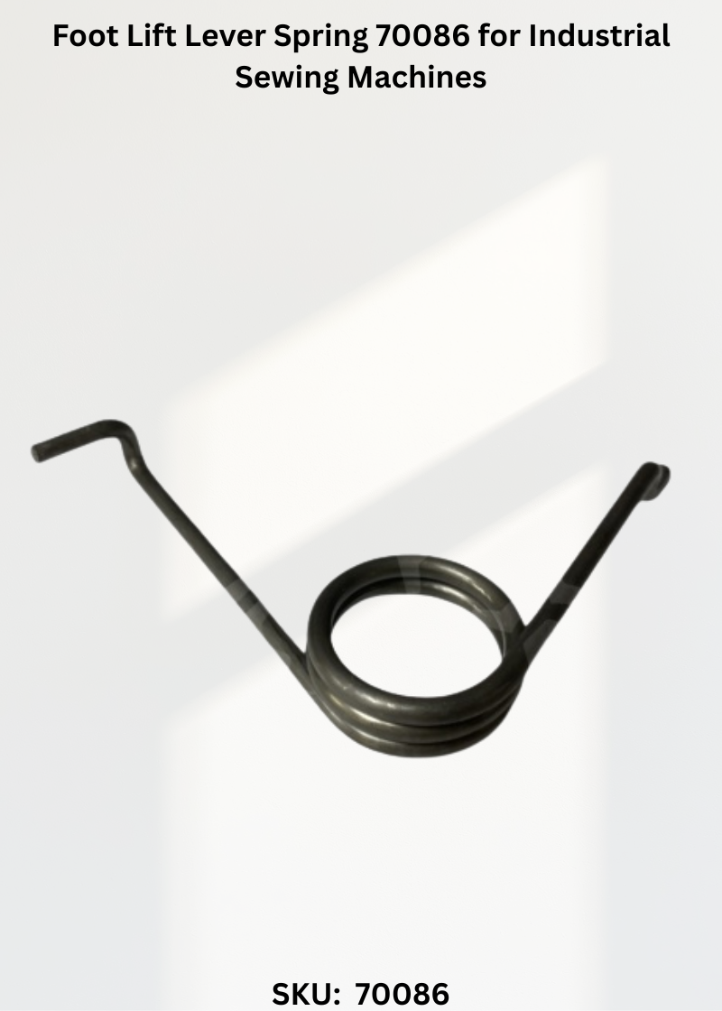 Foot Lift Lever Spring 70086 for Industrial Sewing Machines