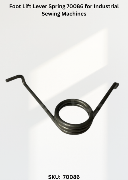 Foot Lift Lever Spring 70086 for Industrial Sewing Machines