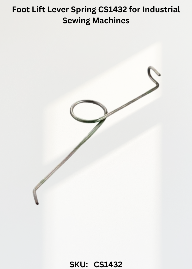 Foot Lift Lever Spring CS1432 for Industrial Sewing Machines