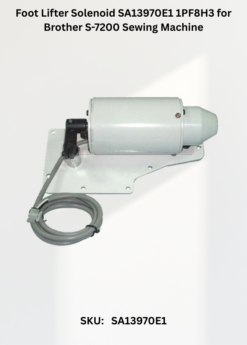 Foot Lifter Solenoid SA13970E1 1PF8H3 for Brother S-7200 Sewing Machine