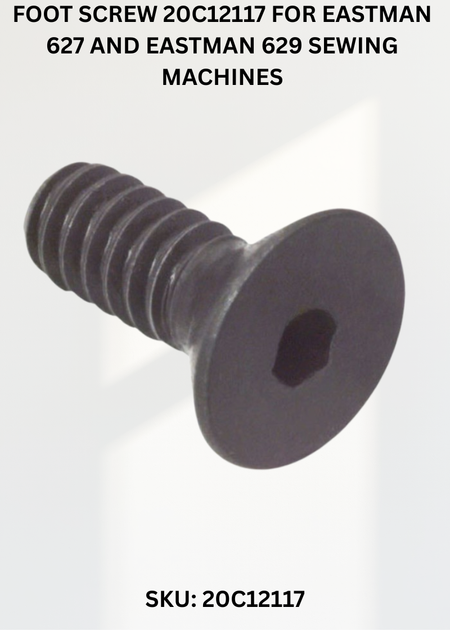 Foot Screw 20C12117 for Eastman 627 and Eastman 629 Sewing Machines