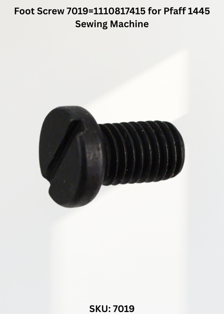 Foot Screw 7019=1110817415 for Pfaff 1445 Sewing Machine