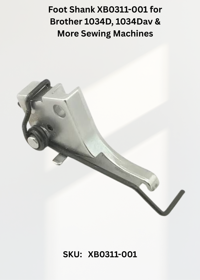 Foot Shank XB0311-001 for Brother 1034D, 1034Dav & More Sewing Machines