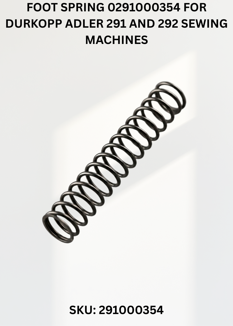 Foot Spring 0291000354 for Durkopp Adler 291 and 292 Sewing Machines