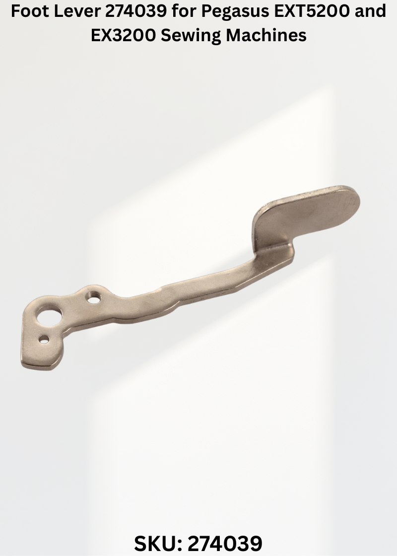 Foot Lever 274039 for Pegasus EXT5200 and EX3200 Sewing Machines