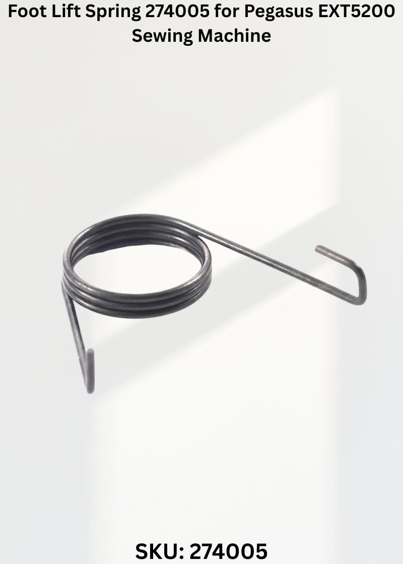 Foot Lift Spring 274005 for Pegasus EXT5200 Sewing Machine