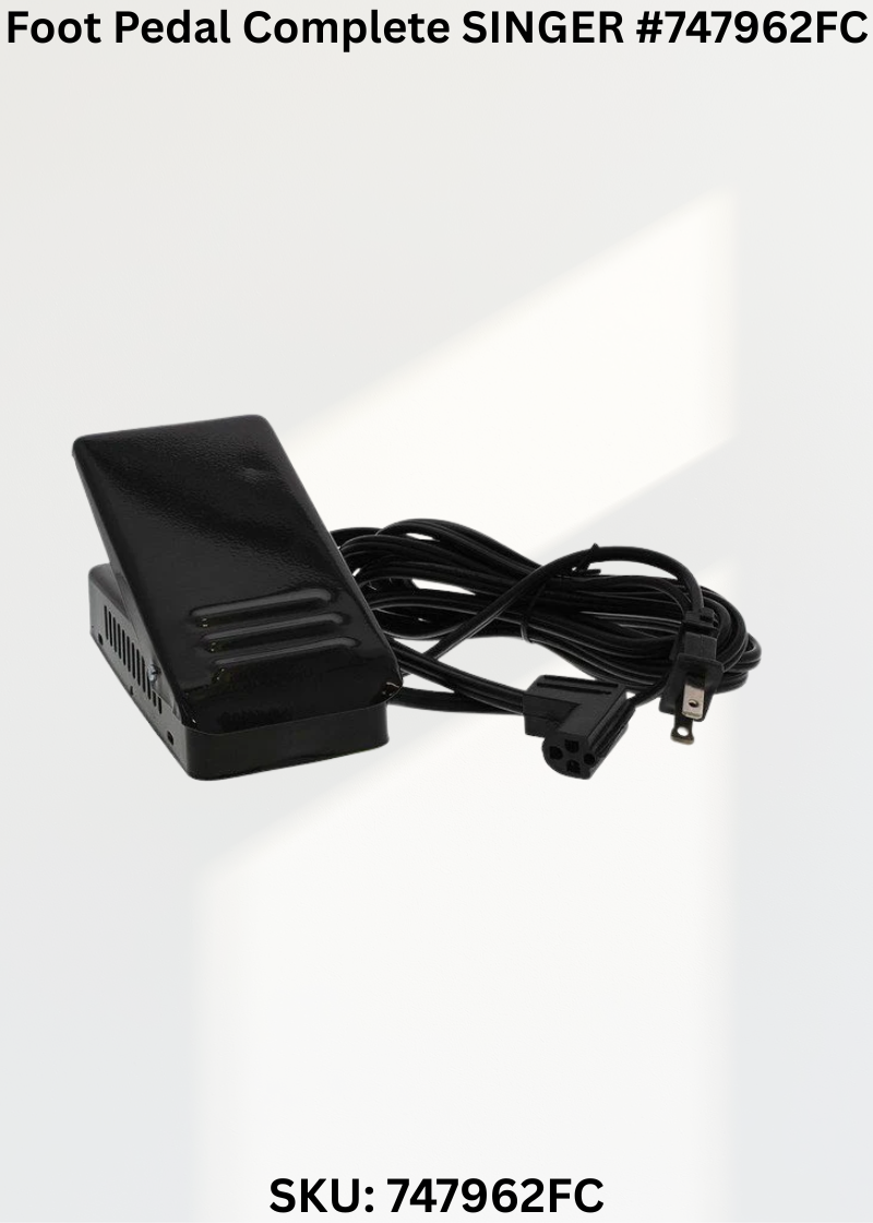 Foot Pedal Complete SINGER #747962FC