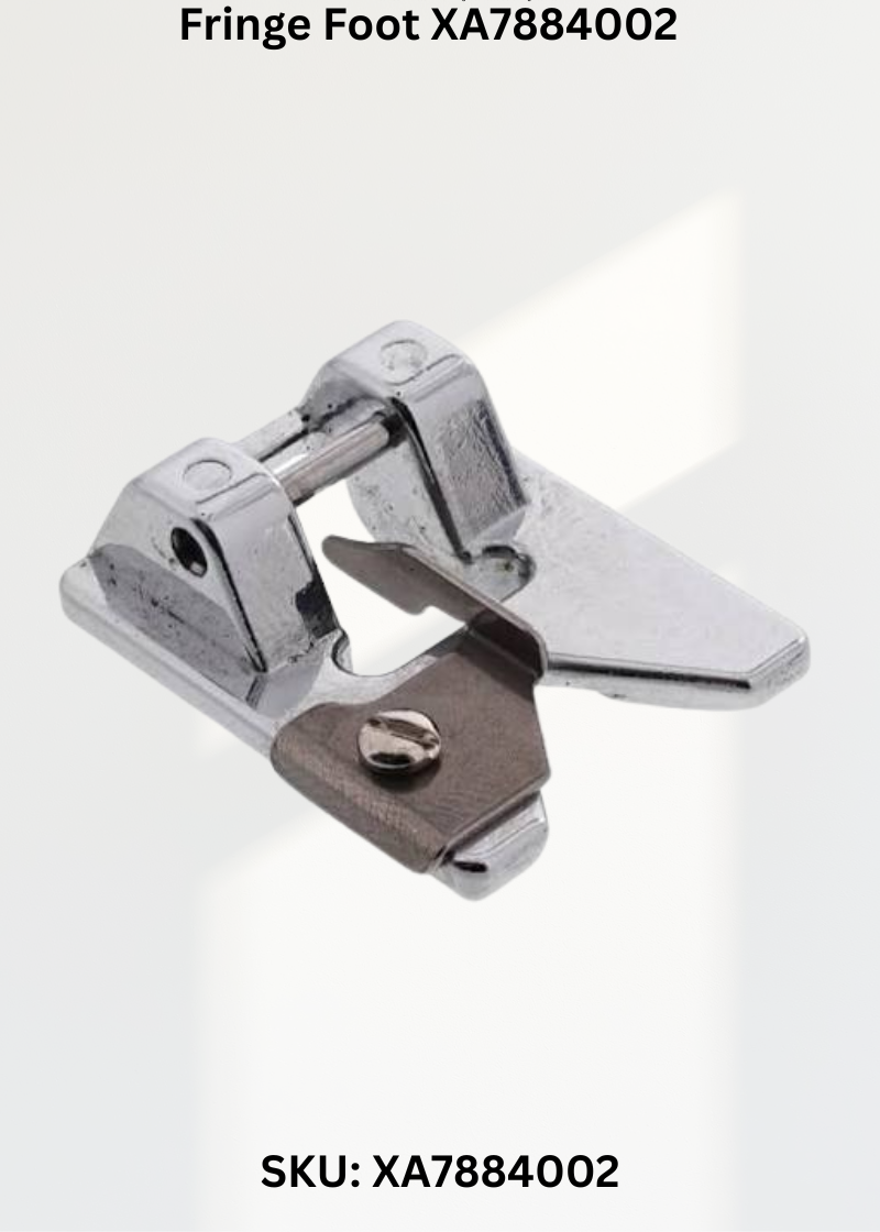 Fringe Foot XA7884002 — Fits Brother 7MM TOP LOADING ZIGZAG SA142