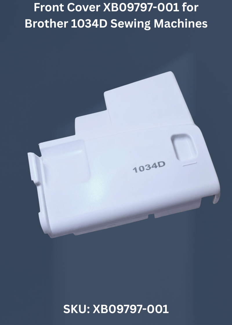 Front Cover XB09797-001 for Brother 1034D Sewing Machines