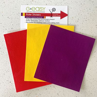 G.E. Designs G-Easy ruler stickers - Fruity Fiesta