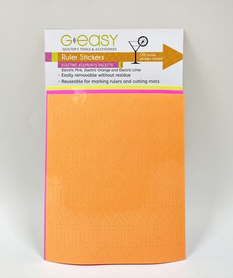 G.E. Designs Electric Elements Ruler Stickers