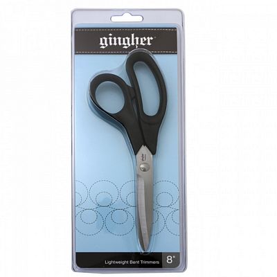Gingher 8in Lightwgt Bent Trimmers