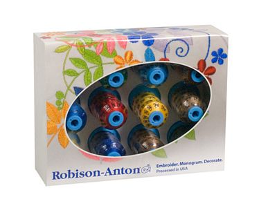 Robison-Anton Thread Gift Pack Rayon 12 Spools