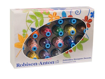 Robison-Anton Thread Gift Pack Polyester 24 Spools