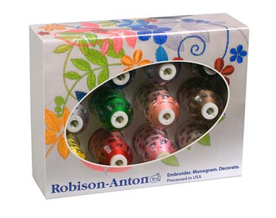 Robison-Anton Thread Gift Packs Rayon 12 Spools