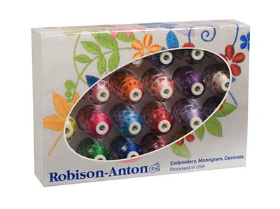 Robison-Anton Thread Gift Pack Rayon 24 spools