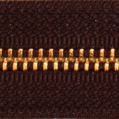 YKK art.618 Brass Separating 18" Sable Brown 3/bx