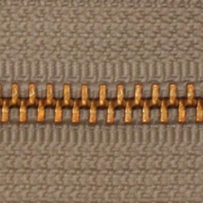 YKK art.618 Brass Separating 18" Smoke Grey 3/bx